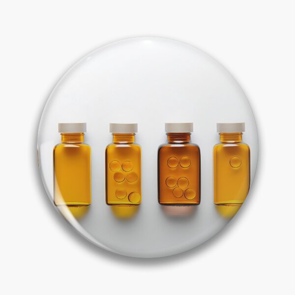 Item preview, Row of prescription bottles designed and sold by anytka.