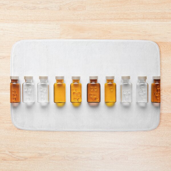 Item preview, Row of prescription bottles designed and sold by anytka.