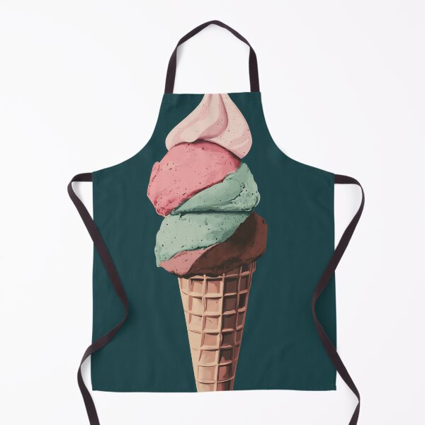 Item preview, Three-flavor ice cream cone designed and sold by anytka.