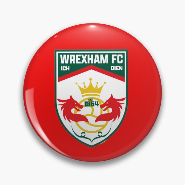 Item preview, Wrexham AFC Crest Revamped designed and sold by walkingredcard.
