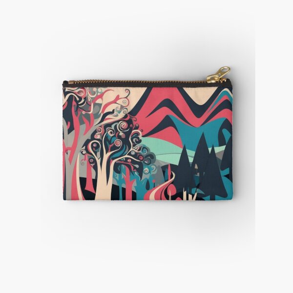Item preview, Abstract Fantasy Mountain Paradise designed and sold by Forest Aura Vibes.