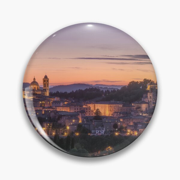 Item preview, Urbino skyline after sunset. Marche, Italy. designed and sold by Stefano Orazzini.