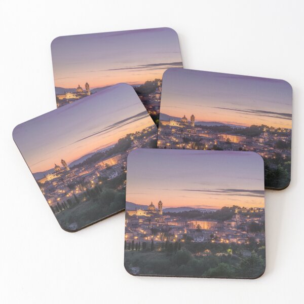 Item preview, Urbino skyline after sunset. Marche, Italy. designed and sold by Stefano Orazzini.