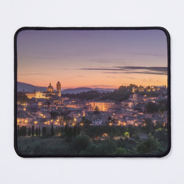 Item preview, Urbino skyline after sunset. Marche, Italy. designed and sold by Stefano Orazzini.