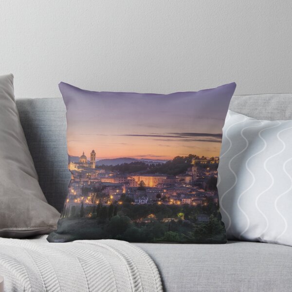 Item preview, Urbino skyline after sunset. Marche, Italy. designed and sold by Stefano Orazzini.
