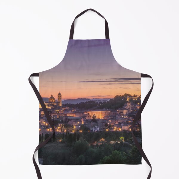 Item preview, Urbino skyline after sunset. Marche, Italy. designed and sold by Stefano Orazzini.
