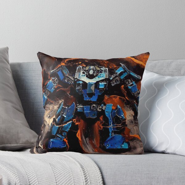 Artikelvorschau, Mech Roboter Acrylgemälde 055 entworfen und verkauft von Paws Of Aries.
