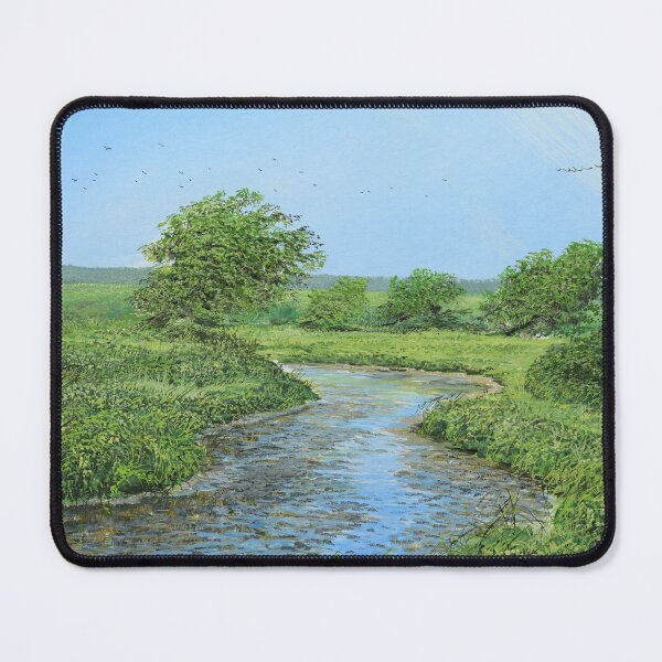 Item preview, Moving World - a Curtain over a Summer Landscape designed and sold by art paintings.