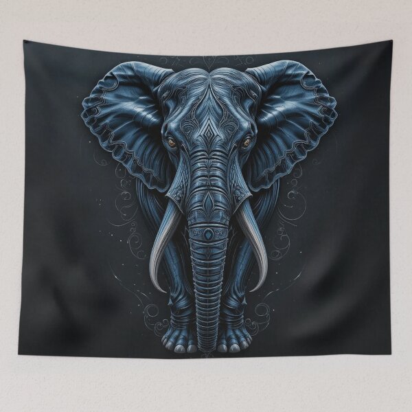 Item preview, Enigmatic Elephant: A Fusion of Power and Art designed and sold by semenol.