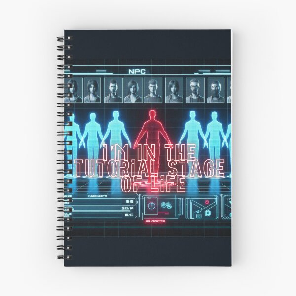Item preview, NPC Vibes - I'm in the Tutorial Stage of Life designed and sold by nature. electrified..