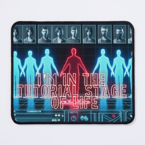 Item preview, NPC Vibes - I'm in the Tutorial Stage of Life designed and sold by nature. electrified..