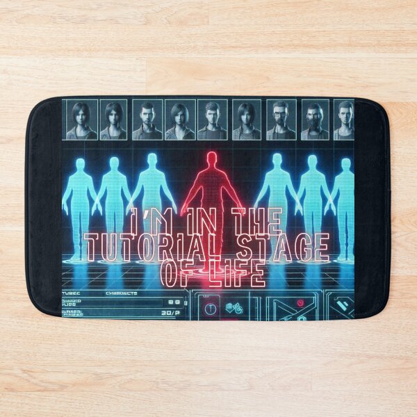 Item preview, NPC Vibes - I'm in the Tutorial Stage of Life designed and sold by nature. electrified..