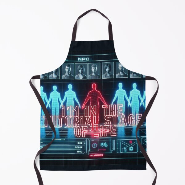 Item preview, NPC Vibes - I'm in the Tutorial Stage of Life designed and sold by nature. electrified..