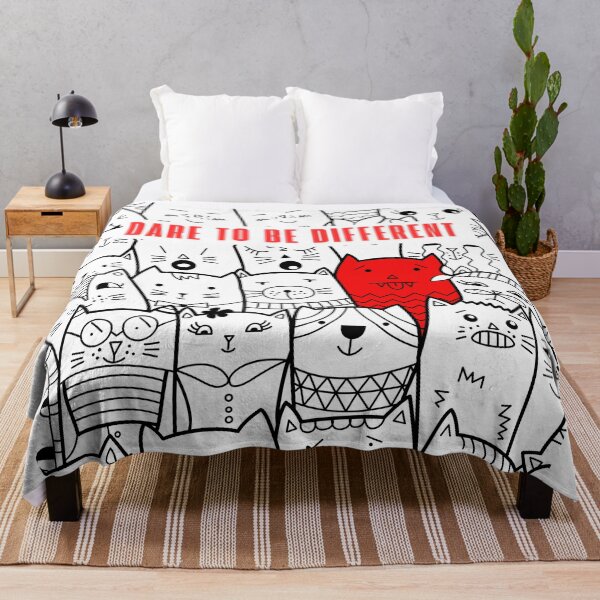 Item preview, My cats red VI DARE TO BE DIFFERENT designed and sold by Visual Arts Sławomir Grzanek.