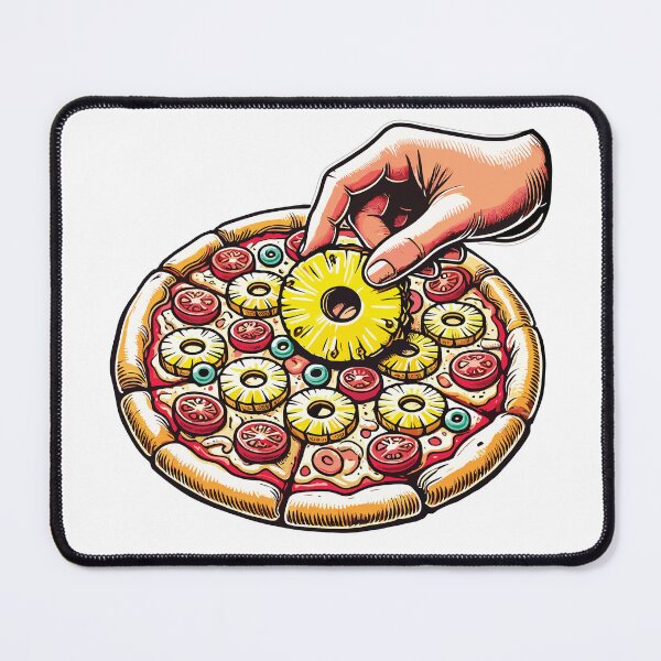 Item preview, Pineapple on pizza - Italian Food Crimes - no text version designed and sold by Italian-Food-Crimes.