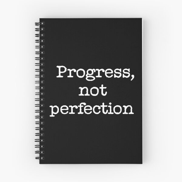 Item preview, Progress, not perfection designed and sold by FreshArtFusion.