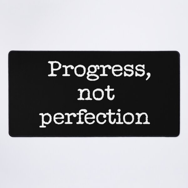 Item preview, Progress, not perfection designed and sold by FreshArtFusion.