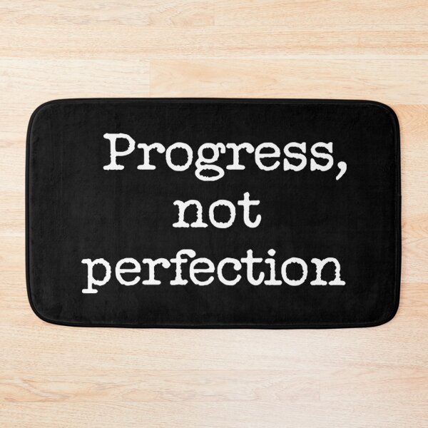 Item preview, Progress, not perfection designed and sold by FreshArtFusion.