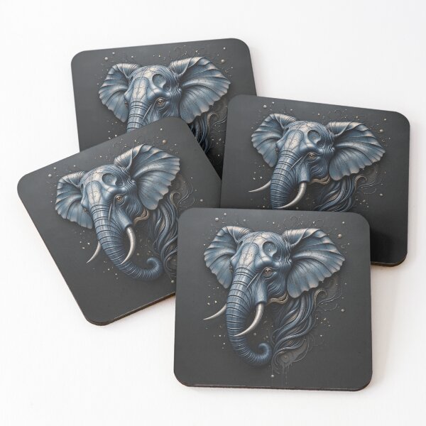 Item preview, Mystical Tribal Elephant in Shadowed Grace designed and sold by semenol.