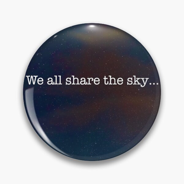 Item preview, We all share the sky... designed and sold by BAShort.