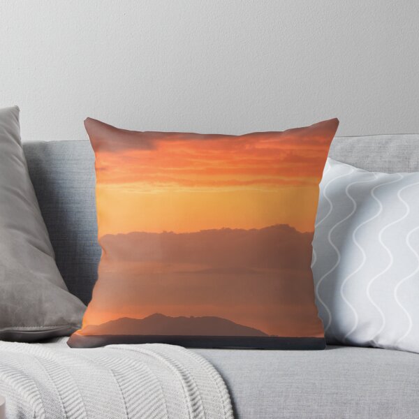 Item preview, Vista de la isla Gorgona y la puesta del sol desde la costa de Livorno, Toscana designed and sold by Stefano Orazzini.