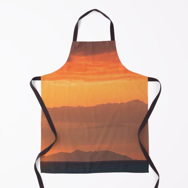 Item preview, Gorgona island and setting sun view from Livorno coast, Tuscany designed and sold by Stefano Orazzini.