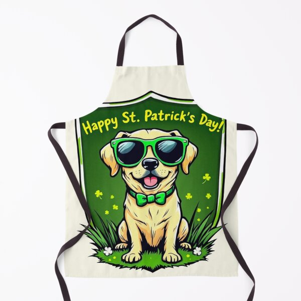 Item preview, St. Patrick's Day Golden Retriever Dog 2 designed and sold by SteadyRolling.