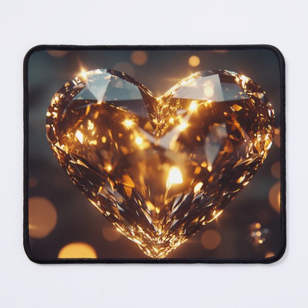 Item preview, Sparkling heart crystal designed and sold by anytka.
