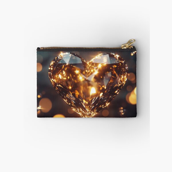 Item preview, Sparkling heart crystal designed and sold by anytka.