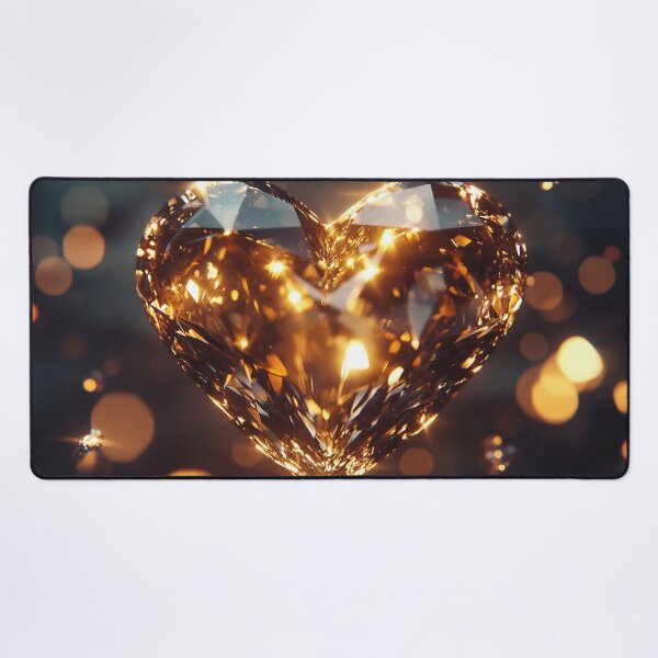 Item preview, Sparkling heart crystal designed and sold by anytka.