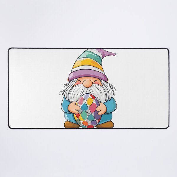 Item preview, Happy gnome with a bright egg designed and sold by IceFlowerArt.