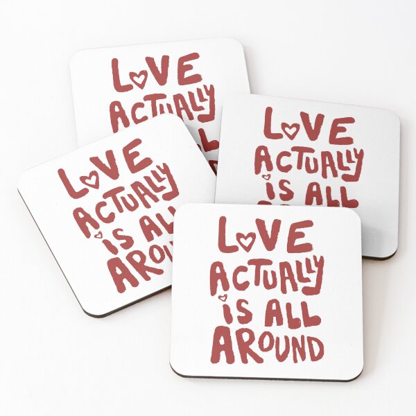 Item preview, Love actually is all around designed and sold by lilliemayprints.