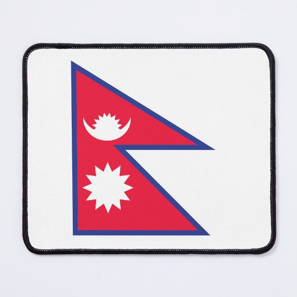 Item preview, Nepal Flag designed and sold by CoachEkong.