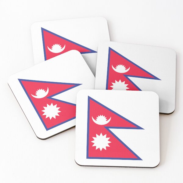 Item preview, Nepal Flag designed and sold by CoachEkong.