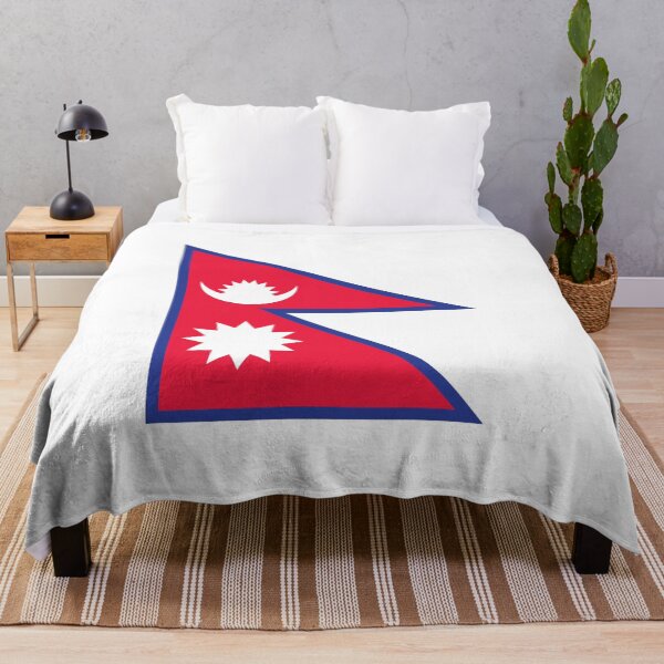 Item preview, Nepal Flag designed and sold by CoachEkong.