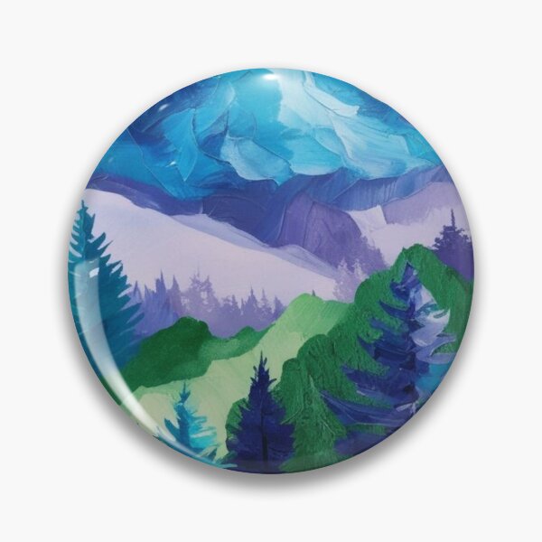 Item preview, Purple Mountain Magic Fantasy designed and sold by Forest Aura Vibes.
