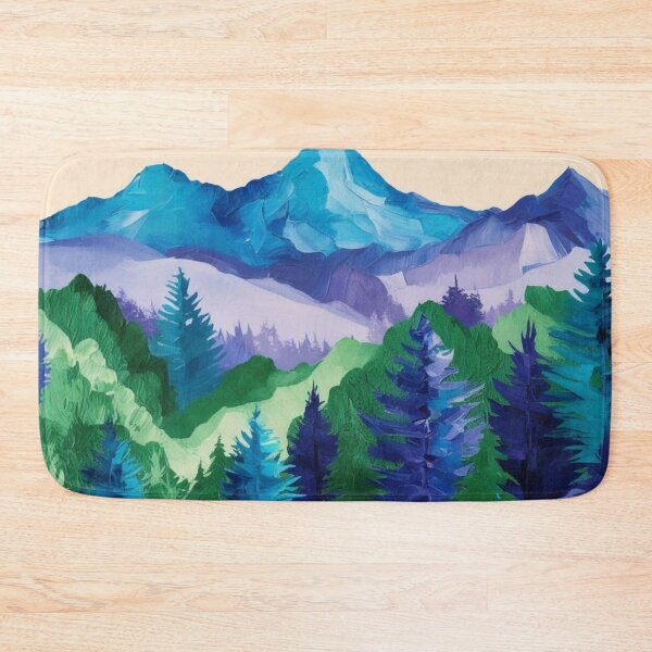 Item preview, Purple Mountain Magic Fantasy designed and sold by Forest Aura Vibes.