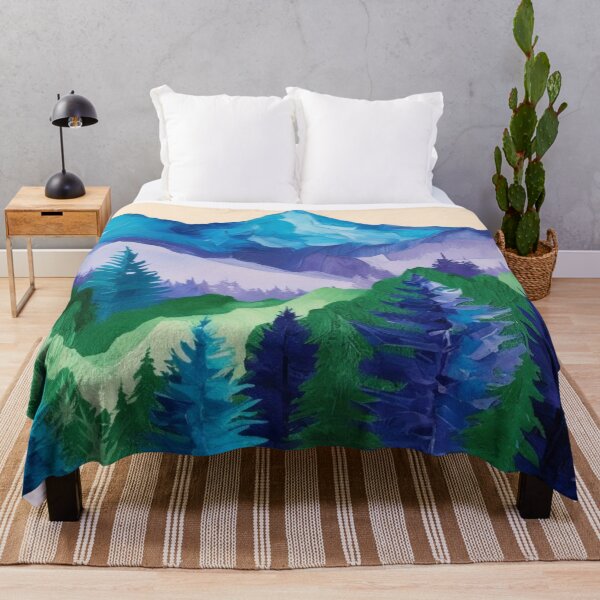 Item preview, Purple Mountain Magic Fantasy designed and sold by Forest Aura Vibes.