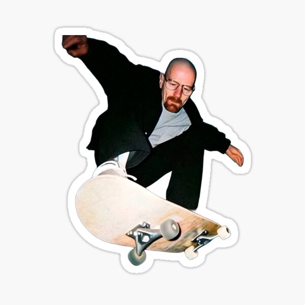 walt and jesse sticker Sticker