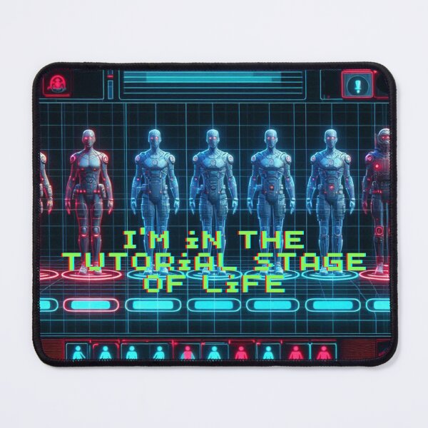 Item preview, NPC Vibes - I'm in the Tutorial Stage of Life designed and sold by nature. electrified..