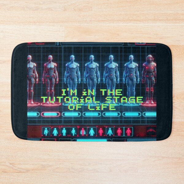 Item preview, NPC Vibes - I'm in the Tutorial Stage of Life designed and sold by nature. electrified..