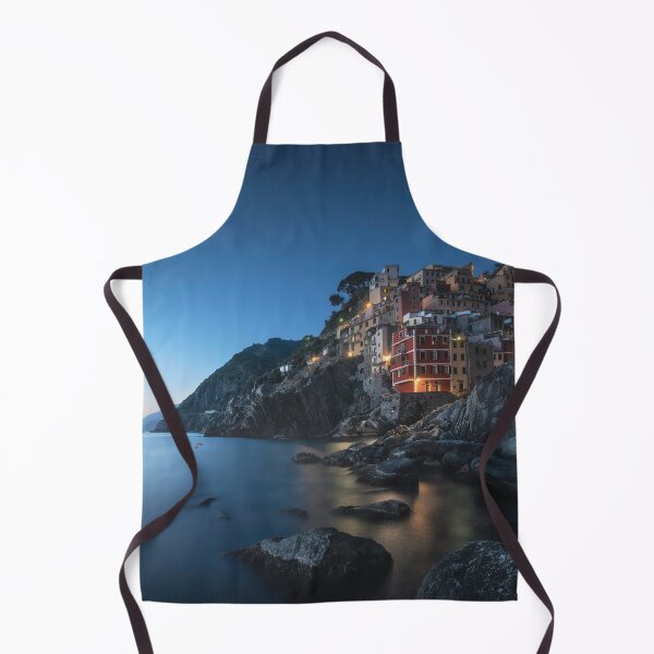Item preview, Blue twilight over the village of Riomaggiore. Cinque Terre, Italy designed and sold by Stefano Orazzini.