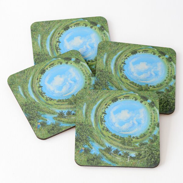 Item preview, The circular path - a round deformation of the world designed and sold by art paintings.