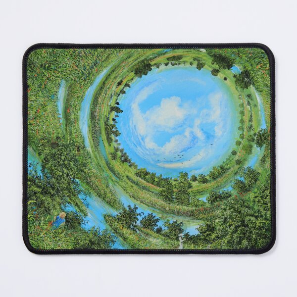 Item preview, The circular path - a round deformation of the world designed and sold by art paintings.