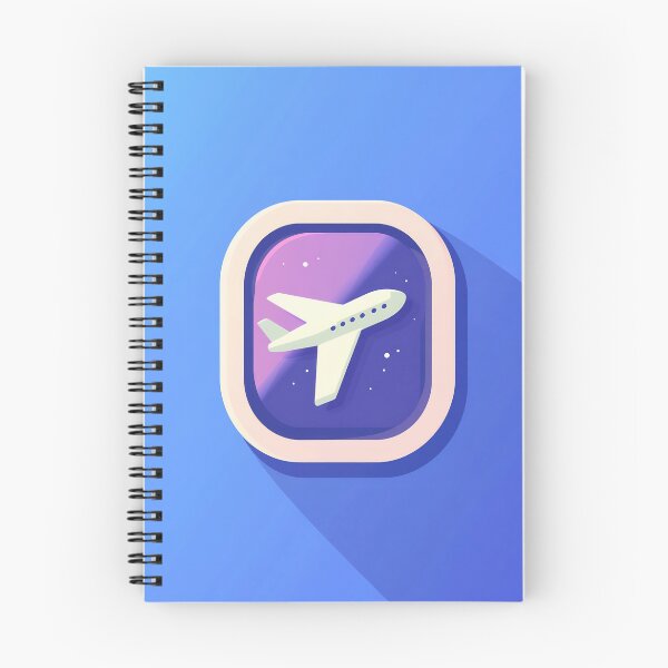 Item preview, Airplane icon in a colorful design designed and sold by anytka.
