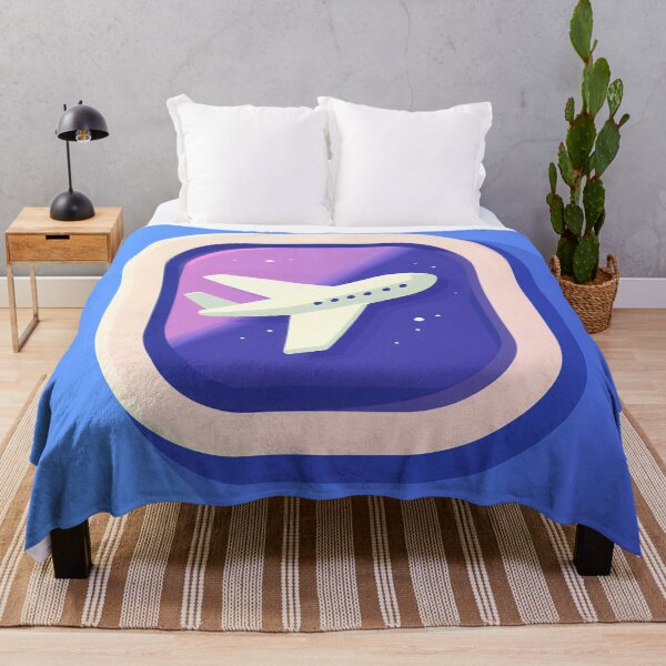 Item preview, Airplane icon in a colorful design designed and sold by anytka.