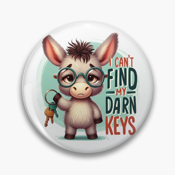 Item preview, I Can't Find My Darn Keys  designed and sold by Stickera Hub.