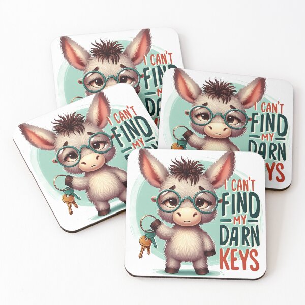 Item preview, I Can't Find My Darn Keys  designed and sold by Stickera Hub.