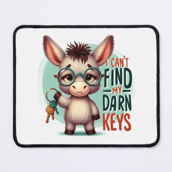 Item preview, I Can't Find My Darn Keys  designed and sold by Stickera Hub.