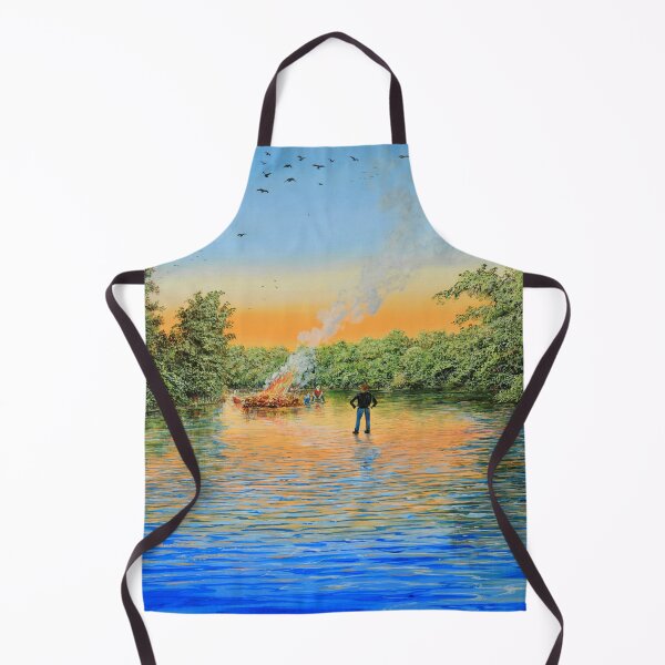 Item preview, Forbidden Fire - Fire on the River designed and sold by art paintings.